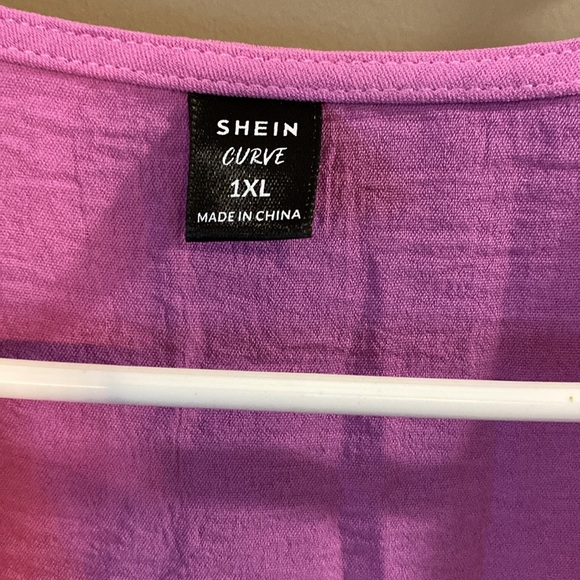 Purple Ruffle-Sleeve Top - Picture 2 of 5